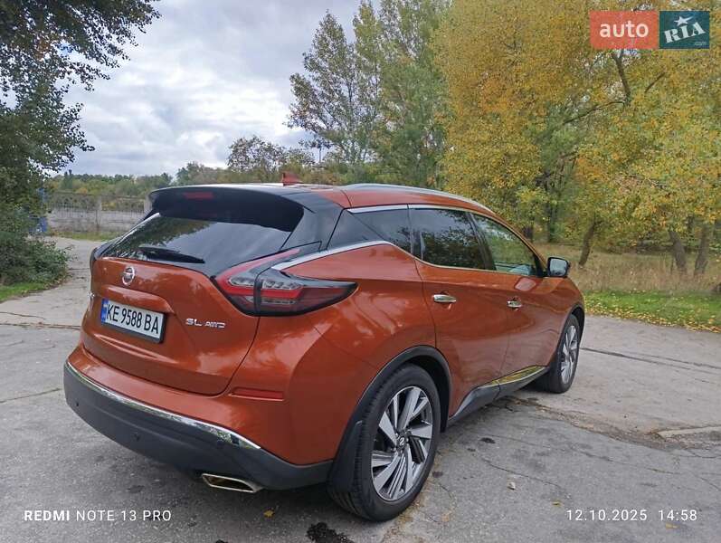 Внедорожник / Кроссовер Nissan Murano 2019 в Каменском