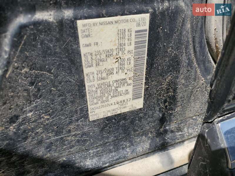 Внедорожник / Кроссовер Nissan Murano 2020 в Днепре