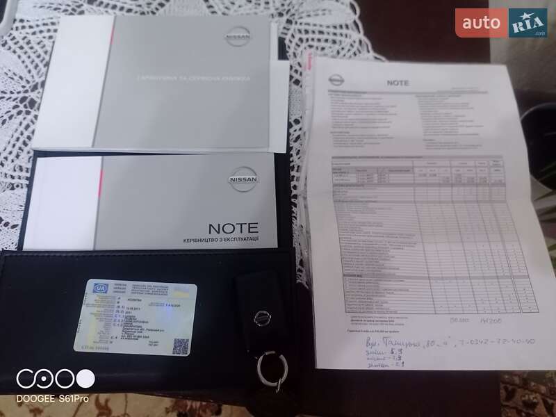 Хетчбек Nissan Note 2011 в Рахові