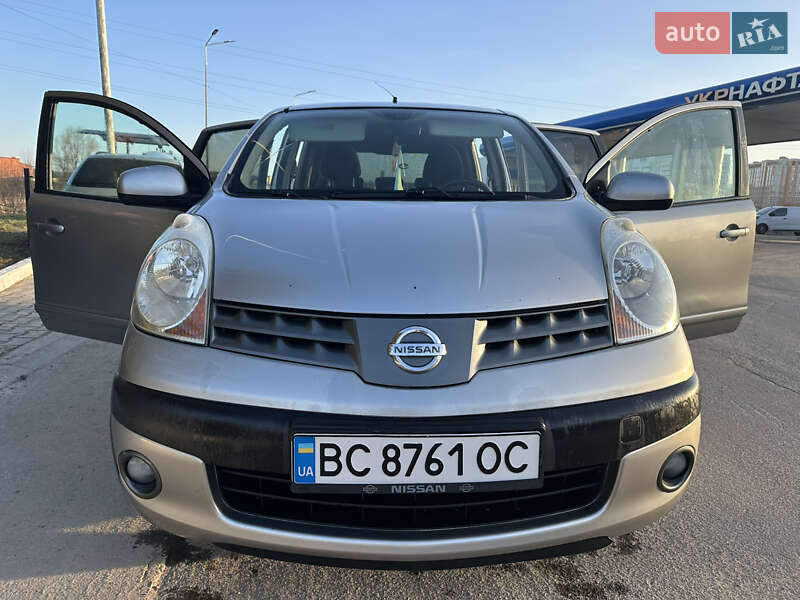2006 Nissan Note, VIN SJNFCAE11U1034009:plate — фото 1 (autoria)