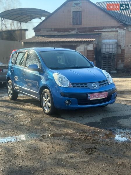 2007 Nissan Note, VIN SJNFCAE11U1157420:plate — фото 1 (autoria)