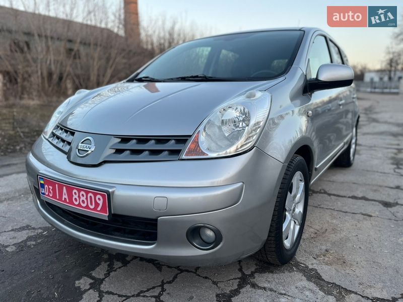 2007 Nissan Note, VIN SJNFCAE11U1208764:plate — фото 1 (autoria)