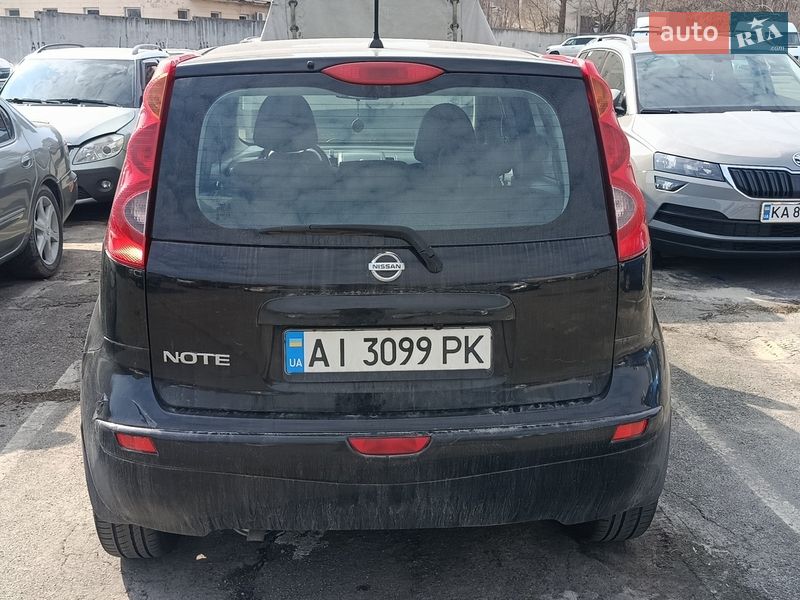 2008 Nissan Note, VIN SJNFCAE11U1272464:plate — фото 1 (autoria)
