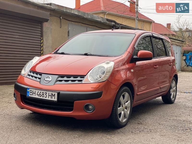 2007 Nissan Note, VIN SJNFCAE11U1148146:plate — фото 1 (autoria)