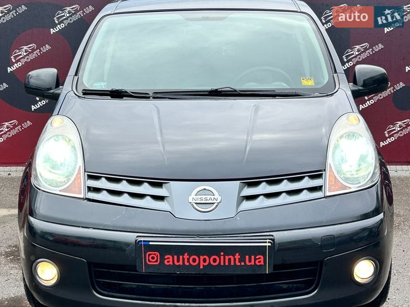 2007 Nissan Note, VIN SJNFAAE11U1207433:plate — фото 1 (autoria)