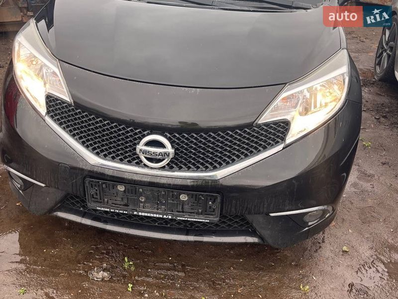 2015 Nissan Note, VIN SJNTAAE12U1137187:plate — фото 1 (autoria)