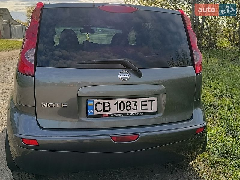 2006 Nissan Note, VIN SJNFCAE11U1052782:plate — фото 1 (autoria)