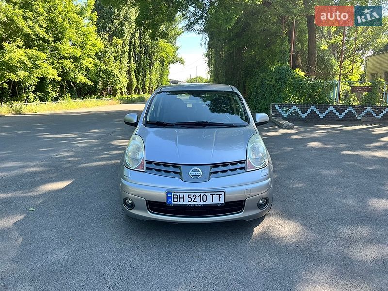 2007 Nissan Note, VIN SJNFCAE11U1236869:plate — фото 1 (autoria)