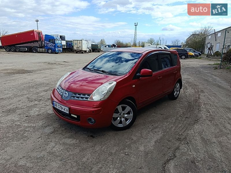 2007 Nissan Note, VIN SJNFCAE11U1234857:plate — фото 1 (autoria)