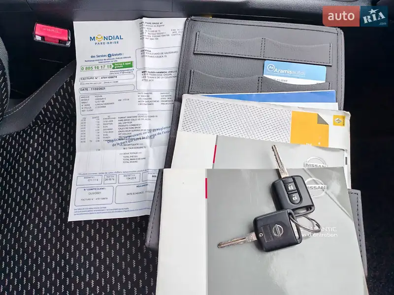 Позашляховик / Кросовер Nissan Qashqai+2 2009 в Стрию документ