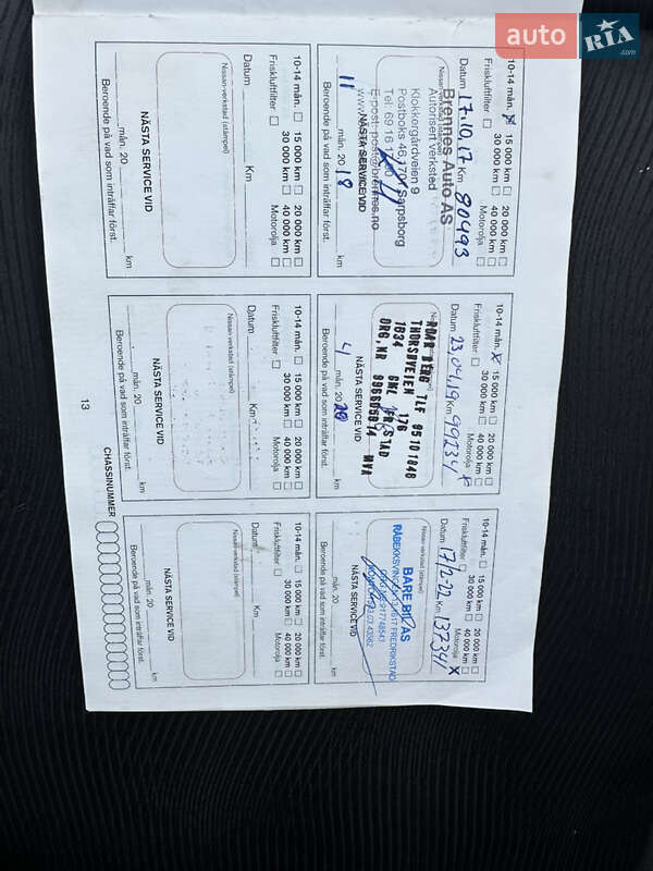 Внедорожник / Кроссовер Nissan Qashqai+2 2012 в Дубно