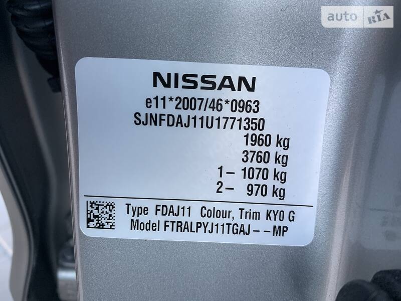 Позашляховик / Кросовер Nissan Qashqai 2017 в Івано-Франківську