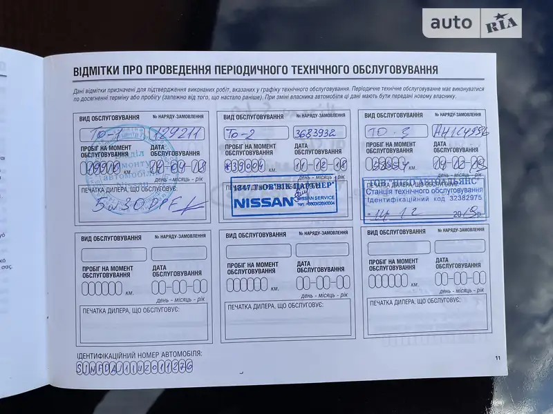 Внедорожник / Кроссовер Nissan Qashqai 2017 в Березному документ
