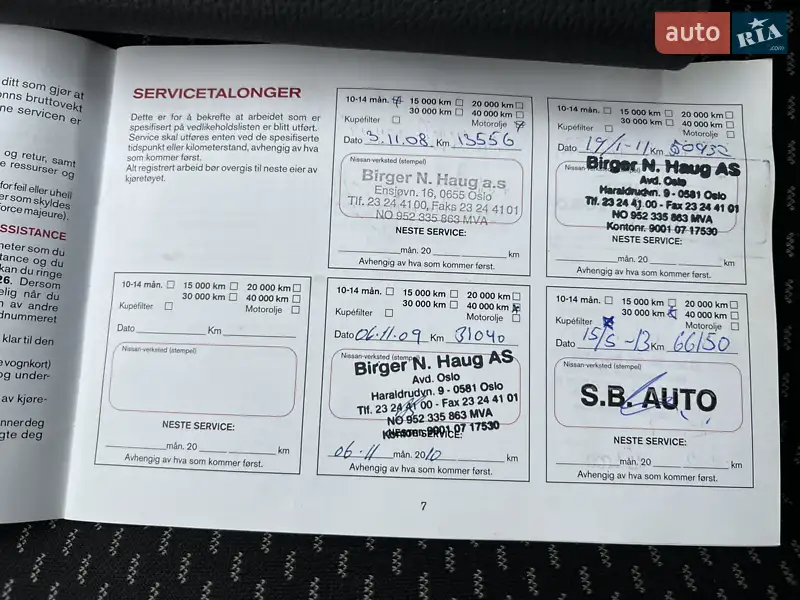 Позашляховик / Кросовер Nissan Qashqai 2007 в Ковелі документ 4 фото Позашляховик / Кросовер Nissan Qashqai 2007 в Ковелі документ