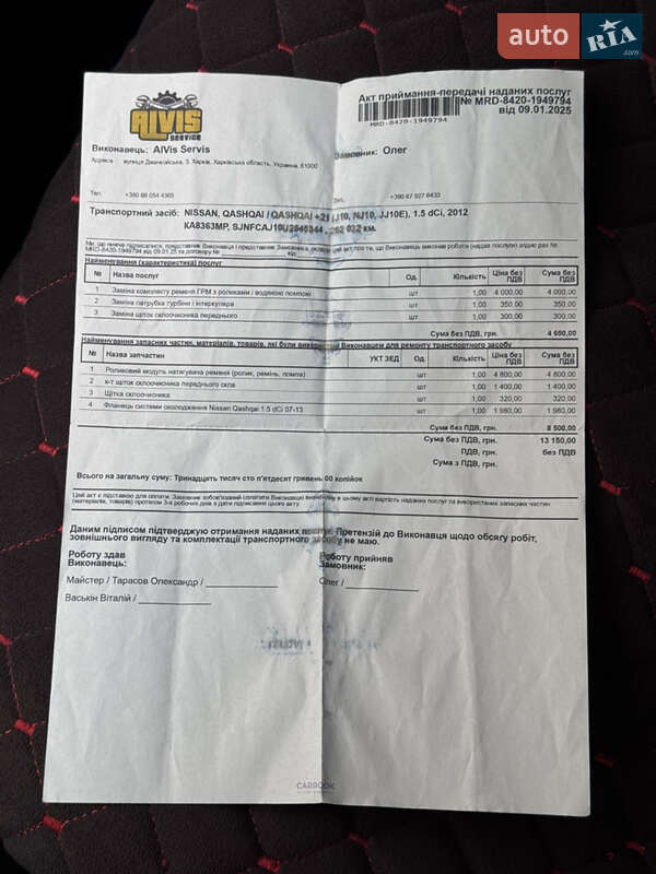 Позашляховик / Кросовер Nissan Qashqai 2012 в Києві