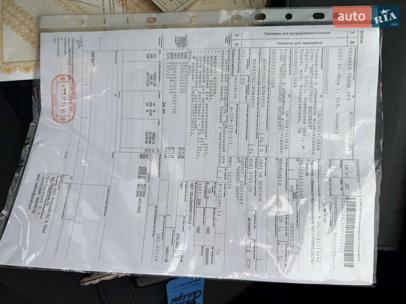 Позашляховик / Кросовер Nissan Qashqai 2012 в Тернополі