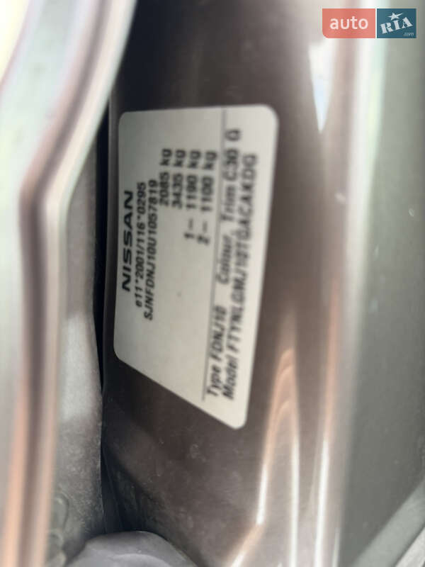 Внедорожник / Кроссовер Nissan Qashqai 2007 в Сарнах