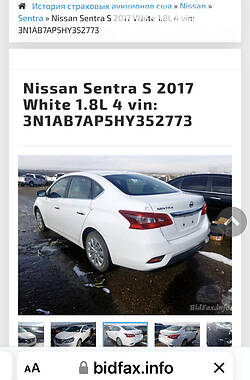 Седан Nissan Sentra 2017 в Чернигове