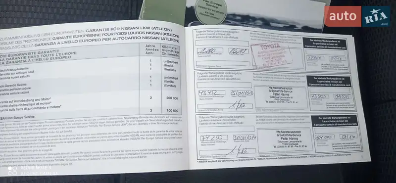 Хетчбек Nissan TIIDA 2008 в Вінниці документ