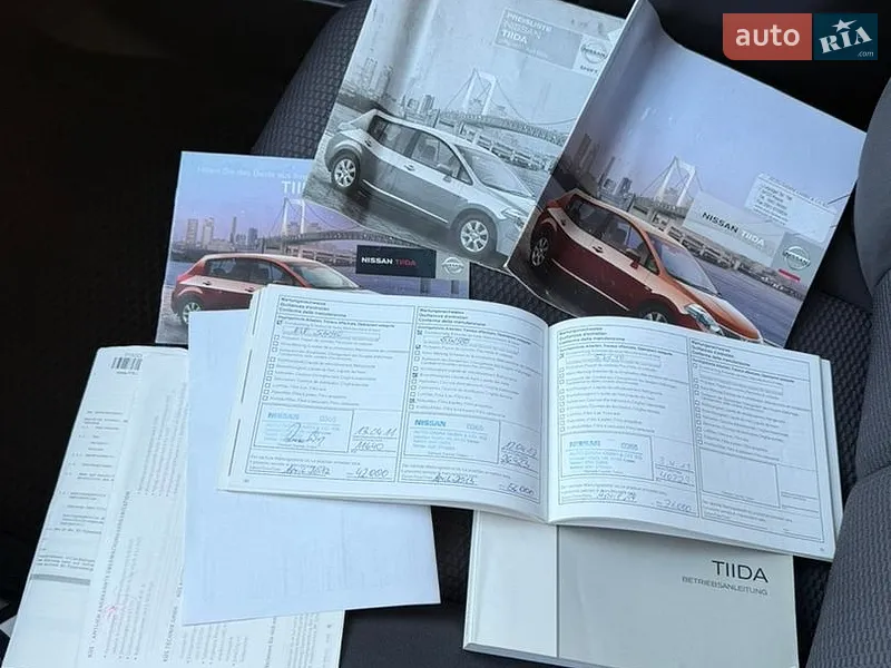 Хэтчбек Nissan TIIDA 2010 в Одессе документ