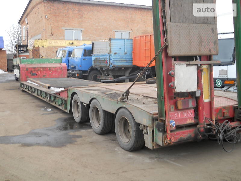 Платформа полуприцеп Nooteboom OSD 1992 в Шполе фото 2 Платформа полуприцеп Nooteboom OSD 1992 в Шполе