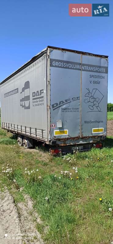 Тентований борт (штора) - прицеп Obermaier OS2 2001 в Луцьку