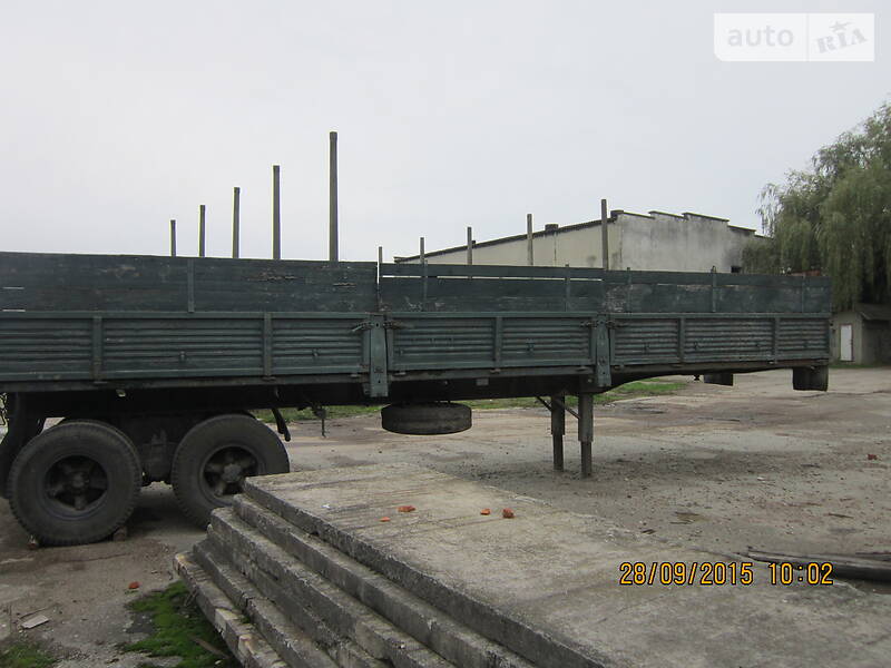 Бортовий напівпричіп ОДАЗ 9370 1989 в Івано-Франківську