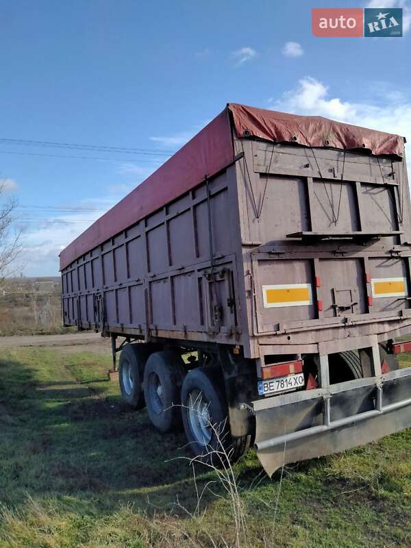 Зерновоз - полуприцеп ОДАЗ 9370 1991 в Николаеве фото 3 Зерновоз - полуприцеп ОДАЗ 9370 1991 в Николаеве