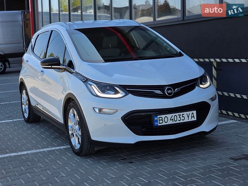 2018 Opel Ampera-E, VIN W0VF86E08J4137363:plate — фото 1 (autoria)