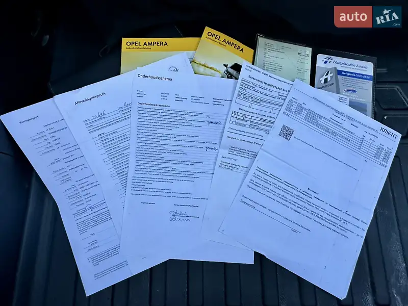 Хэтчбек Opel Ampera 2012 в Киеве документ 2 фото Хэтчбек Opel Ampera 2012 в Киеве документ