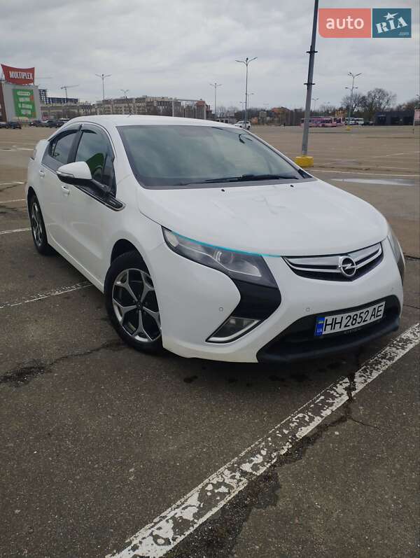 2012 Opel Ampera, VIN 1G0R86E41CU119510:plate — zdjęcie 1 (autoria)