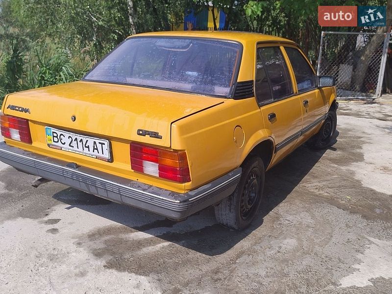 Седан Opel Ascona 1986 в Добротворе