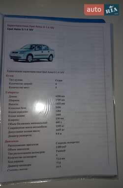 Седан Opel Astra 2007 в 
