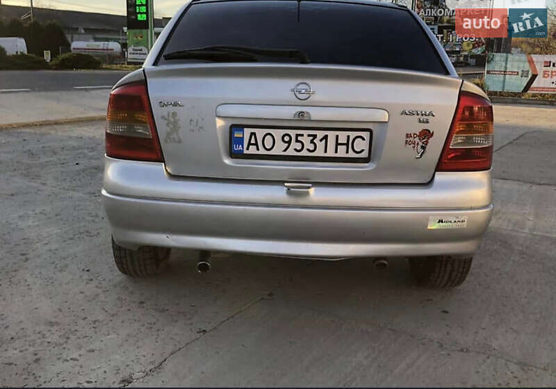 Хетчбек Opel Astra 2001 в Солотвині фото 3 Хетчбек Opel Astra 2001 в Солотвині