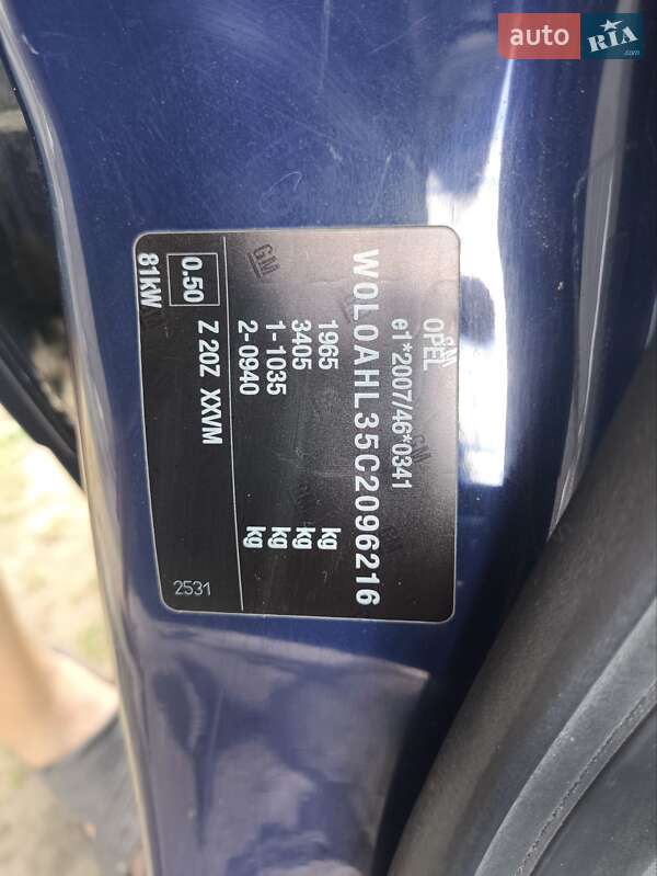 Универсал Opel Astra 2012 в Луцке