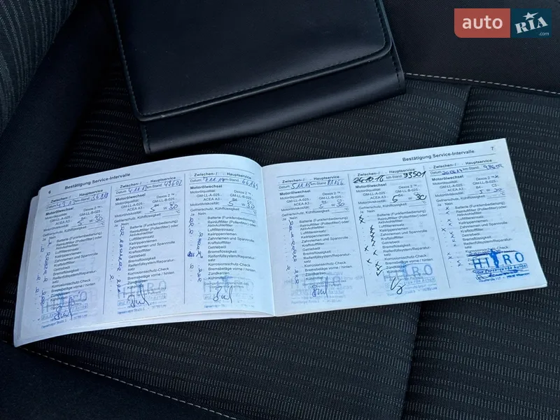 Хэтчбек Opel Astra 2011 в Стрые документ