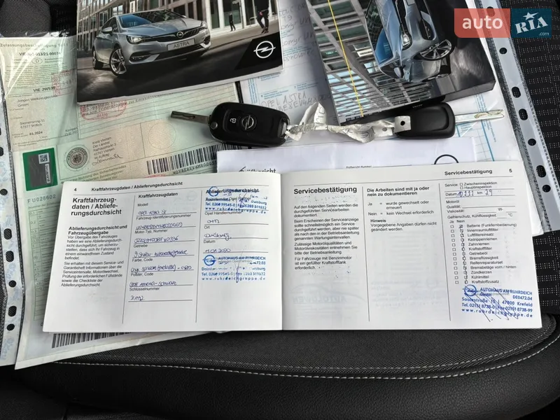 Универсал Opel Astra 2020 в Житомире документ