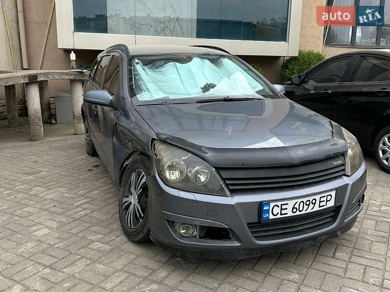 2005 Opel Astra-H, VIN W0L0AHL3552199495:plate — фото 1 (autoria)