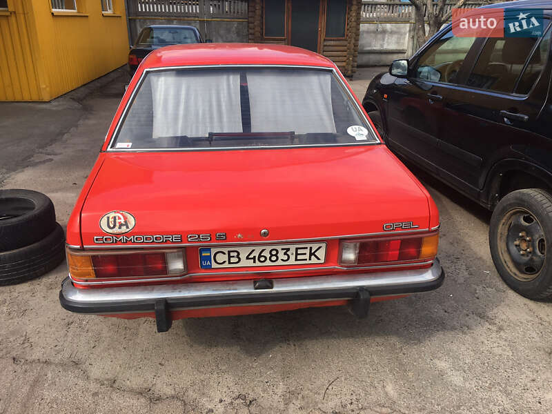 Седан Opel Commodore 1979 в Чернигове фото 2 Седан Opel Commodore 1979 в Чернигове