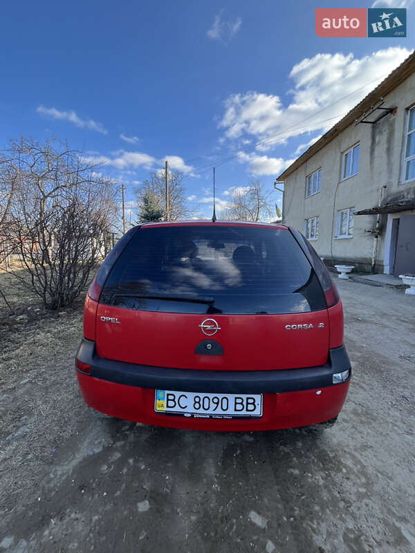 Хэтчбек Opel Corsa 2002 в Львове