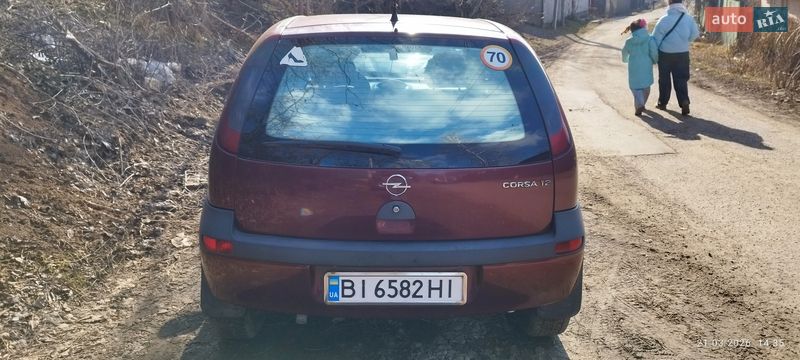Хетчбек Opel Corsa 2004 в Полтаві