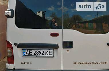 Грузопассажирский фургон Opel Movano 2004 в Кривом Роге