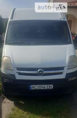 Грузопассажирский фургон Opel Movano 2005 в Добросине