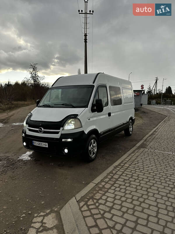 Грузовой фургон Opel Movano 2006 в Тернополе