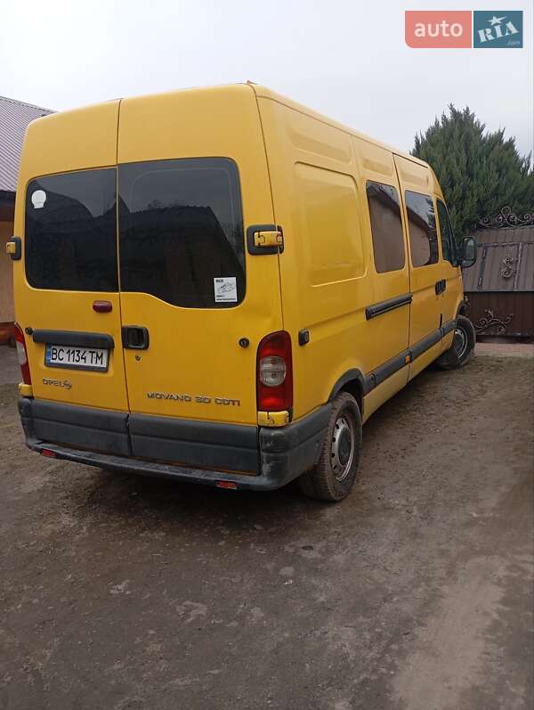 Грузопассажирский фургон Opel Movano 2006 в Жовкве