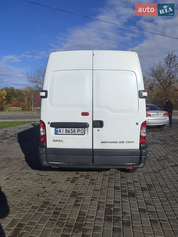 Микроавтобус грузовой (до 3,5т) Opel Movano 2007 в Фастове фото 4 Микроавтобус грузовой (до 3,5т) Opel Movano 2007 в Фастове