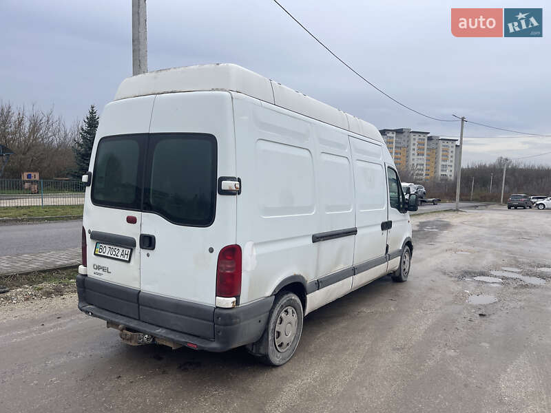 Грузовой фургон Opel Movano 1999 в Тернополе