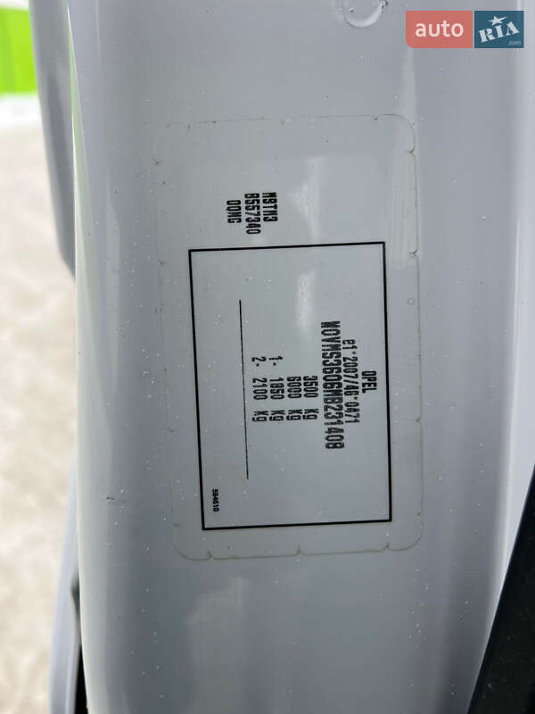 Борт Opel Movano 2021 в Дубно