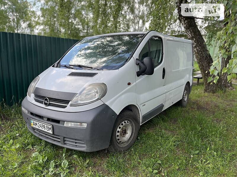 Opel Vivaro груз.