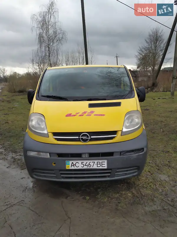 Opel Vivaro 2005